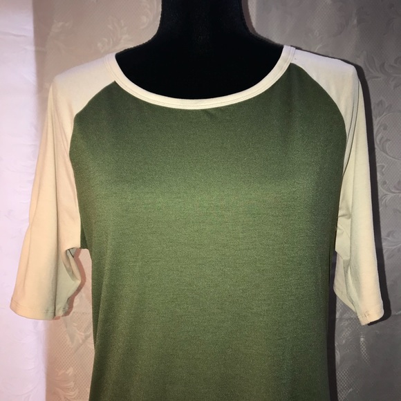 LULAROE above elbow sleeve Jersey Dress - Picture 3 of 6